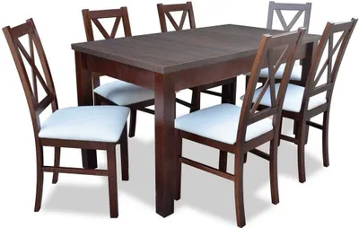 Produktbild von Esszimmer Set Esstisch + 6x Stühle 7tlg. JVmoebel