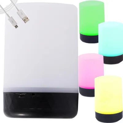 Produktbild von Verk 12315 LED-Nachtlicht RGB, USB, 2 Modi, 8 Farben