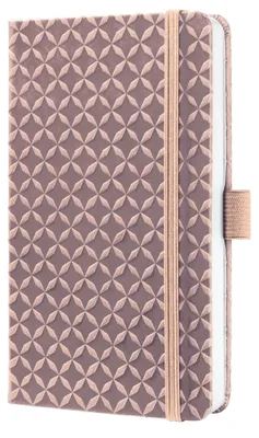 Produktbild von SIGEL JN136 Notizbuch Jolie - liniert - ca. A6 - rosé - Hardcover - 174 S. -