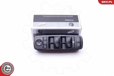 Immagine prodotto di ESEN SKV 37SKV069 Interruttore alzacristalli adatto per MERCEDES-BENZ Classe R (W251, V251) Interruttore alzacristalli anteriore