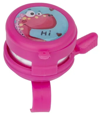 Immagine prodotto di Campana per bicicletta Campana per bicicletta Campana per bambini Campana per scooter Campana per dinosauri rosa
