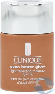 Produktbild von Clinique Even Better Glow Light Reflecting Makeup SPF 15, Flasche, Creme, Mischhaut, ölige Haut, Schutz, Glanz, Glättend, Tief, Warm
