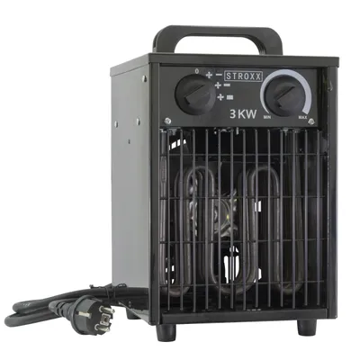 Produktbild von Stroxx Heizlüfter 3 KW Edelstahl