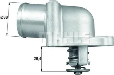 Produktbild von Mahle Thermostat für Alfa Romeo Lancia
