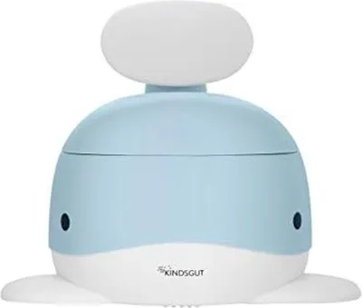 Image de Pot pour enfant, bleu, motif baleine, apprentissage de la propreté