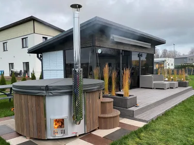 Produktbild von Fjordholz Hot Tub Modell DeLux 226