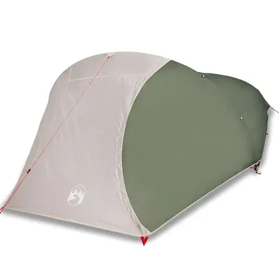 Produktbild von Kuppel-Campingzelt 4 Personen Grün Wasserdicht