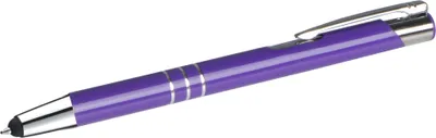 Produktbild von Touchpen Kugelschreiber aus Metall / Farbe: violett