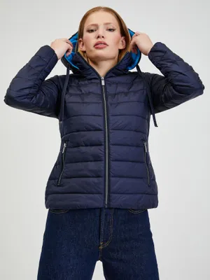 Produktbild von Orsay Dunkelblaue Damen Winter Steppjacke 809020526000__38
