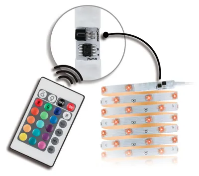 Produktbild von LED Stripe TIP 10m 19W 60lm/m 24 LEDs/m RGB 24VA