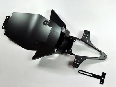 Produktbild von ZIEGER Basic Kennzeichenhalter kompatibel mit KTM 125 Duke BJ 2011-16 / 200 Duke BJ 2012-15 / 390 Duke BJ 2013-16