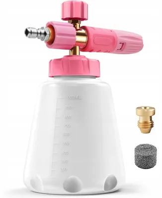 Zdjęcie produktu dla Pianownica do myjki 1L przeźroczysta mosiężna dysza 1.2mm R-02