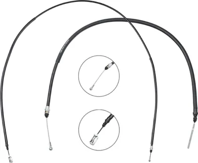Produktbild von RIDEX Handbremsseil Seilzug Feststellbremse passend für PEUGEOT 807 MPV Hinten 124C1232