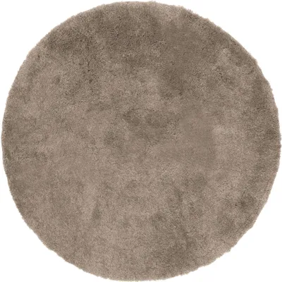 Produktbild von Erwin Müller Badematte Kefalonia" taupe rund: 80 cm Ø"