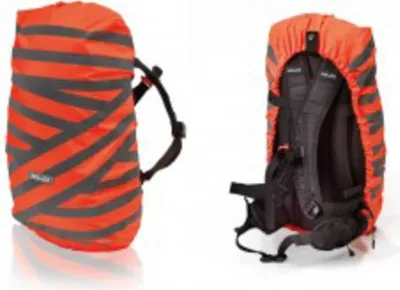Image de XLC Housse de pluie pour sac à dos, orange/argenté