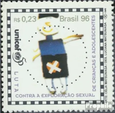 Produktbild von Briefmarken Brasilien 1996 Mi 2692 (kompl.Ausg.) postfrisch 50 Jahre UNICEF