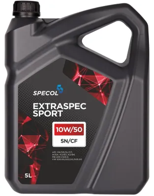 Produktbild von SPECOL Extraspec Sport für 10W-50 5 Liter Motoröl Motorenöl 229.1 229.3 500 00 502 00 505 00 Öl