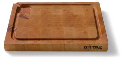 Houten Snijplank 35x25x3,5 cm FSC Beukenhout met Sapgeul