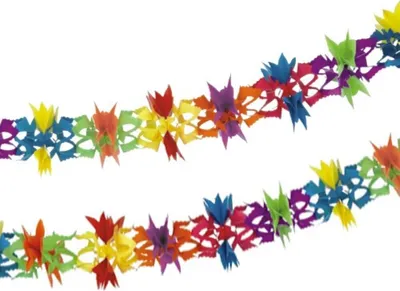 Produktbild von Papstar Girlande Papier Fantasy 6 Meter