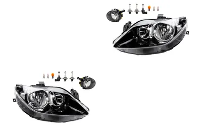 Produktbild von Scheinwerfer Satz passend für Seat Ibiza 6J 03/08-02/12 H7 +Nebel+Leuch. 6J0941701 6J0941701A 6J0941701B 6J0941702 6J0941702A 6J0941702 Johns
