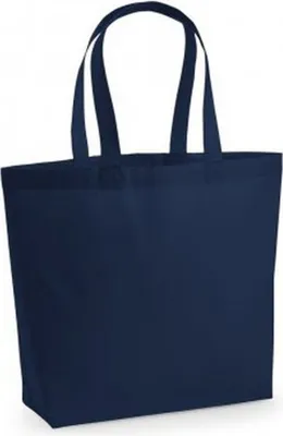 Produktbild von Westford Mill W225 | Premium Baumwolle Maxi Tote 39 x 36.5 x 13 cm - Farbe: French Navy - Größe: One Size