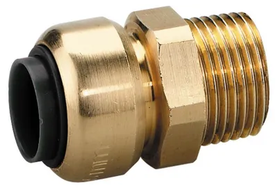 Produktbild von SCHNEIDER Einschraubsteckverbinder gerade AG 1/2" für 22 mm Druckluftrohr