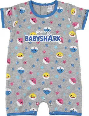 Produktbild von Baby Shark 6 Monate kurzer Strampler