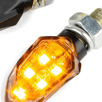 Zdjęcie produktu dla Wskaźnik STR8 LED Piccolo czarny z homologacją