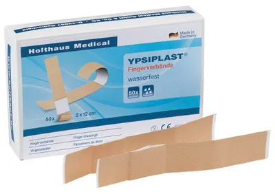 Obrázek produktu pro Holthaus Ypsiplast® bandáž na prsty, voděodolná 2 x 18 cm, 100 kusů | balení (100 ks)