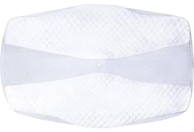 Immagine prodotto di Cuscino, fodera neutra agli odori, memory foam, lavabile, bianco, 60x40x13/10 cm