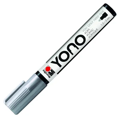 Immagine prodotto di Pennarello acrilico YONO 1,5-3 mm - argento