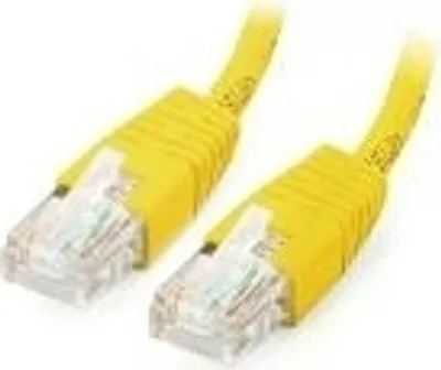 Produktbild von Gembird PP12-2M/Y, 2 m, Cat5e, RJ-45, RJ-45, Gelb