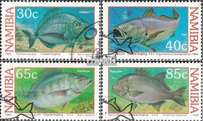 Produktbild von Briefmarken Namibia - Südwestafrika 1994 Mi 764-767 (kompl.Ausg.) gestempelt Küstenangeln