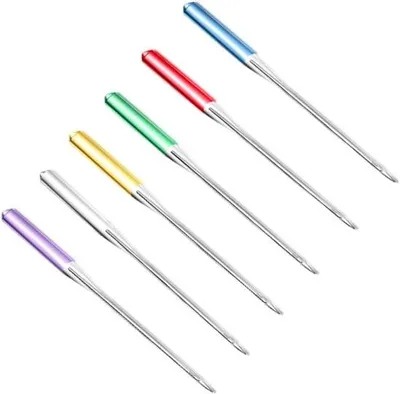 Produktbild von Nähmaschinennadel - Maschine Nadeln Set - Kleidung - Universal Point - 12 Stück - Zufällig