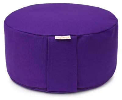 Produktbild von yogabox Meditationskissen BASIC - lila 30 x 30 x 13 cm  Buchweizenschalen