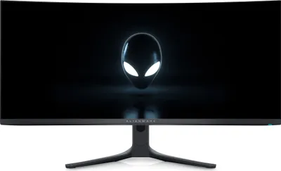 Produktbild von Dell | AW3423DWF | 34 Zoll | UWQHD | 21:9 | 0,1 ms | 250 cd/m² | Schwarz | 1 HDMI-Anschluss | 165 Hz