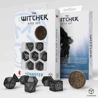 Image de Jeu de dés The Witcher. Yennefer - L'étoile d'obsidienne