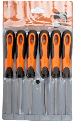 Immagine prodotto di BAHCO Set di lime da 6 pezzi 1-476-04-3-2