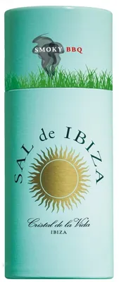 Produktbild von Sal de Ibiza Granito smoky BBQ, Granito zum Grillen, Streuer 70 gr.