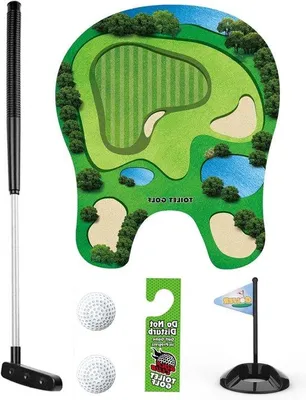 Immagine prodotto di Gioco di minigolf da interno - Set da 1 giocattolo - Verde - Kit di montaggio