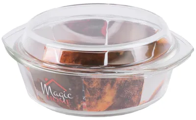 Productafbeelding van Ovenschaal MagicHome, 2500 ml, borosilicaatglas, rond