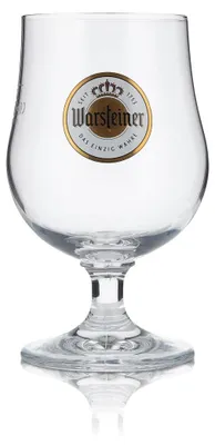 Produktbild von Warsteiner Bierglas Kugelglas 0,25l Pilstulpe Schwenker Pokal Bristo Groß