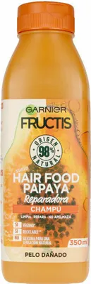 Obrázek produktu pro Garnier Fructis Hair Food Papaya Repair Shampoo 350ml