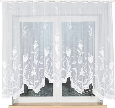 Immagine prodotto di Tenda decorativa ad arco corto JULIANNA 160 bianca 300x160 cm MyBestHome