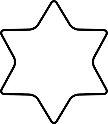 Produktbild von Kaiser Ausstechform Stern 6-zackig Groß,, 8 cm, Ausstecher, Keks-Ausstechform, für perfekte Konturen, aus Metall