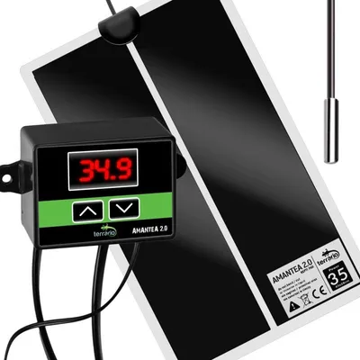 Zdjęcie produktu dla Terrario Amantea 2.0 35W - mata grzewcza z termostatem Terrario