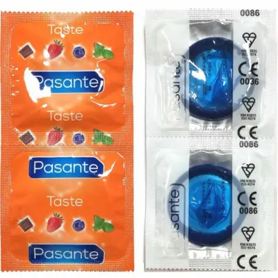 Image de Pasante - Préservatifs Saveur Bleuet Sac 144 Unités