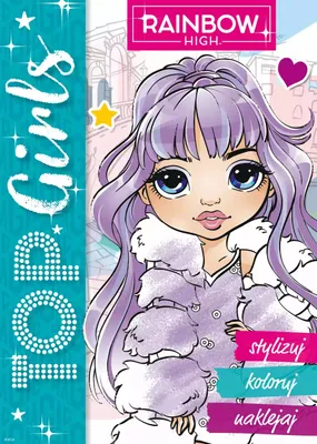 Obrázok produktu pre Rainbow High. Najlepšie dievčatá. Štýl, farba, nálepka 1