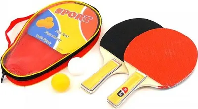 Zdjęcie produktu dla Rakietki do ping-ponga + piłeczki