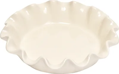 Produktbild von Emile Henry Tiefe Tortenform / Quicheform 27cm Farbe Creme